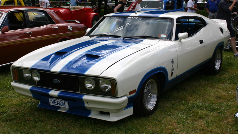 Ford XC Falcon Cobra at car show