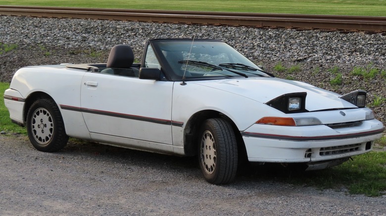 Ford/Mercury Capri on road