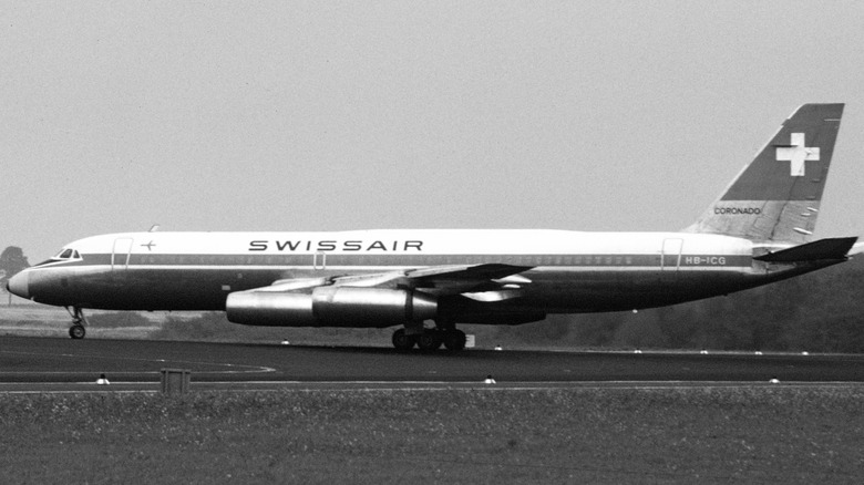 1969 Swissair Convair CV-990-30A-6 Coronado