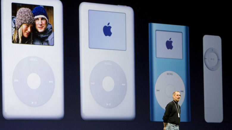 Apple's Steve Jobs speaks about the latest iPod