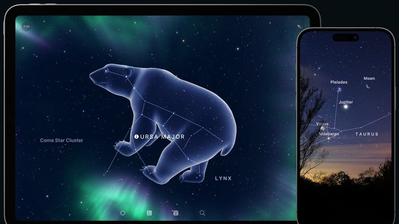 Sky Guide app on iPhone and iPad