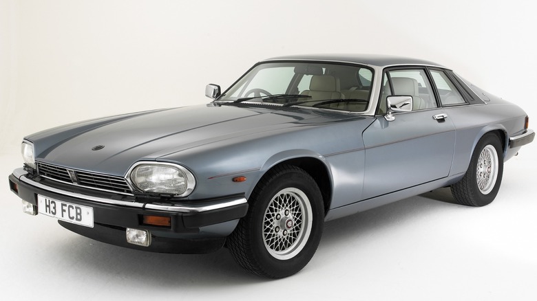 Grey-Blue Jaguar XJ-S