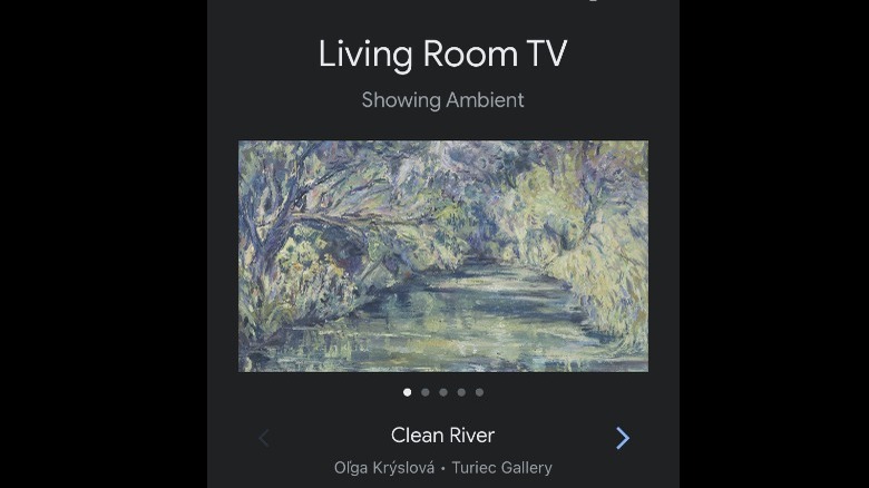 Chromecast Ambient Mode