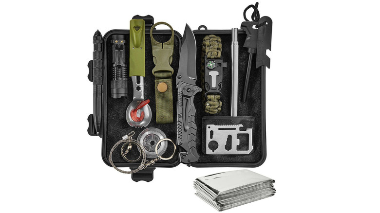 GORDON Emergency Survival Kit, 12-Piece