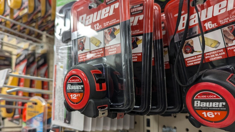 Bauer tape measures