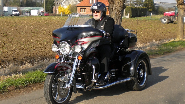 a CVO Tri Glide