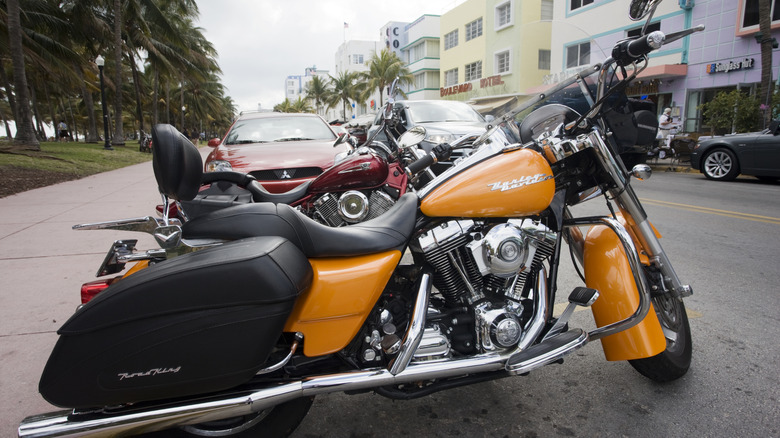 a Harley-Davidson Road King