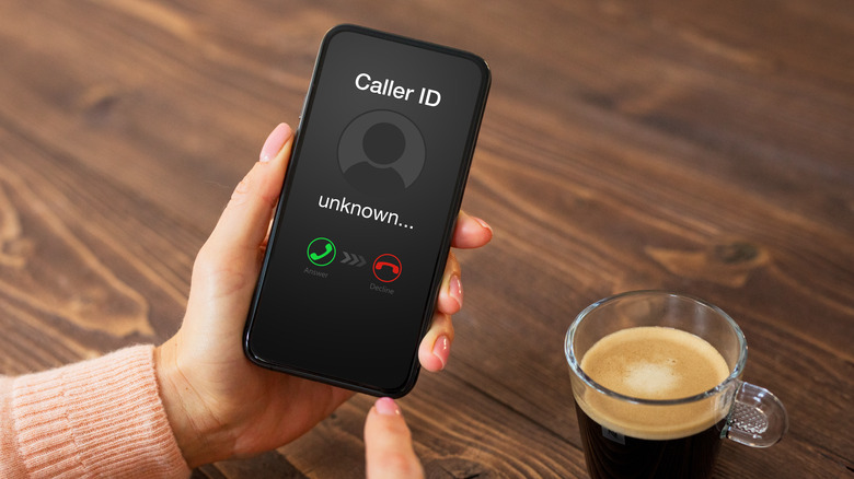 Caller ID on smartphone