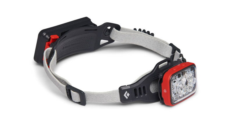 a Black Diamond headlamp