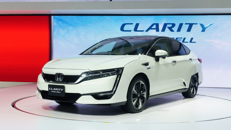 Honda Clarity on display