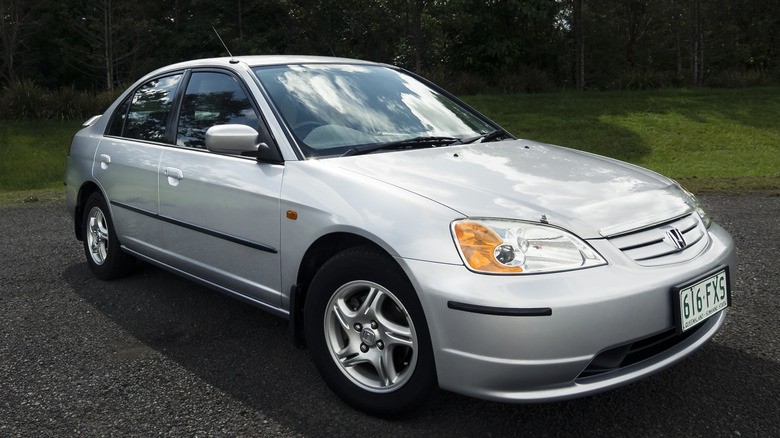 A 2001 Honda Civic 