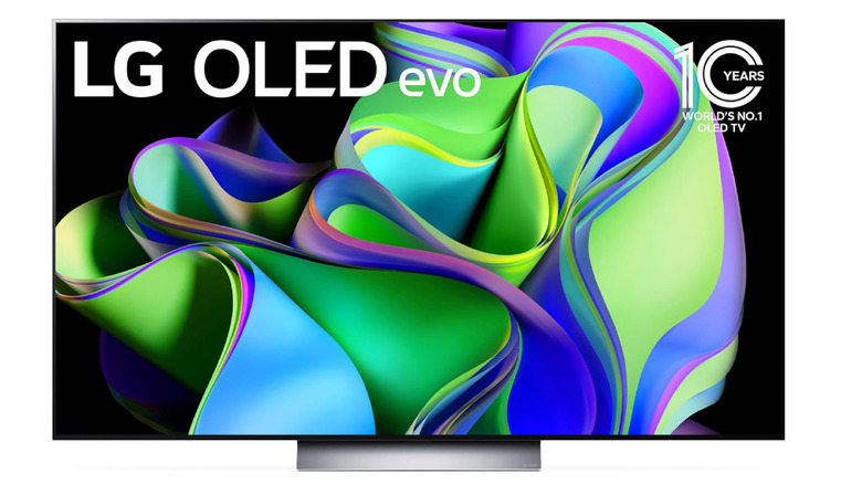 LG C3 77-inch OLED evo 4K Smart TV