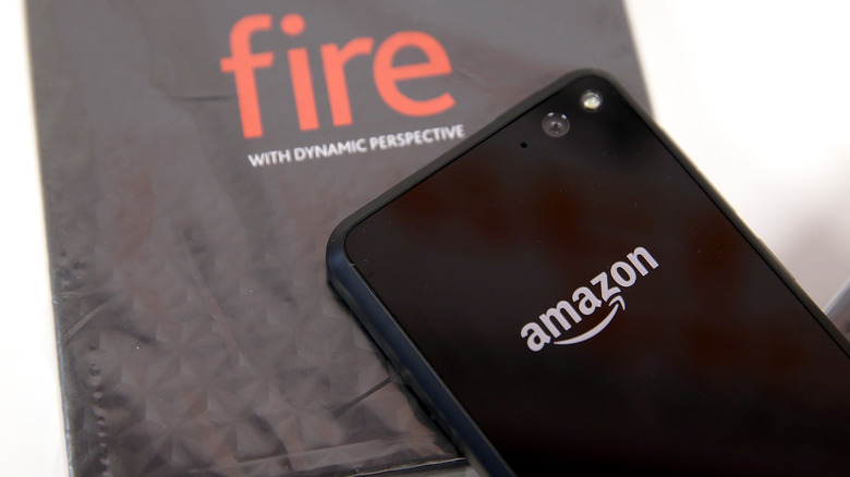 amazon fire phone san francisco display