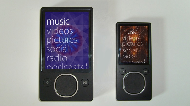 zune 80 4 side by side comparison