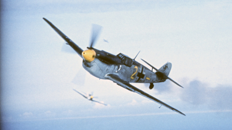 BF 109 in flight