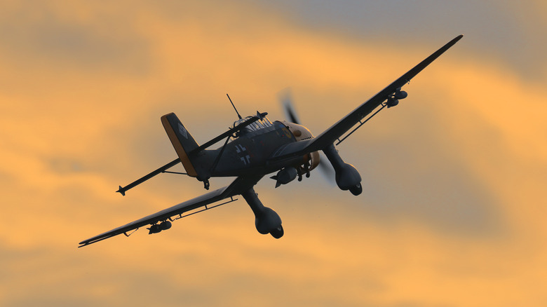 Junkers Ju87 in flight