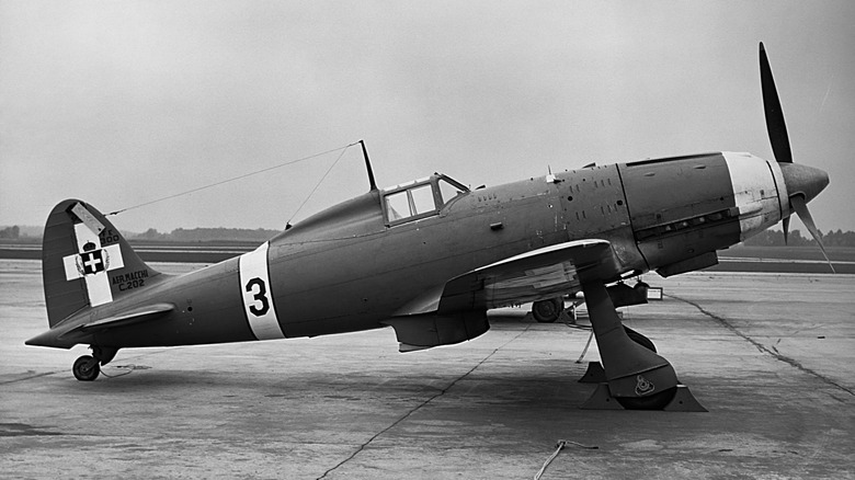 Macchi C.202 Folgore on tarmac