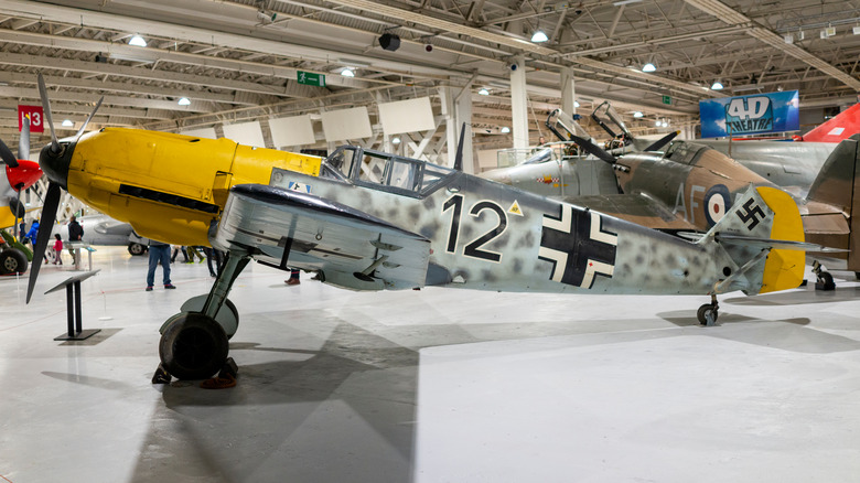 Bf109 display at RAF museum