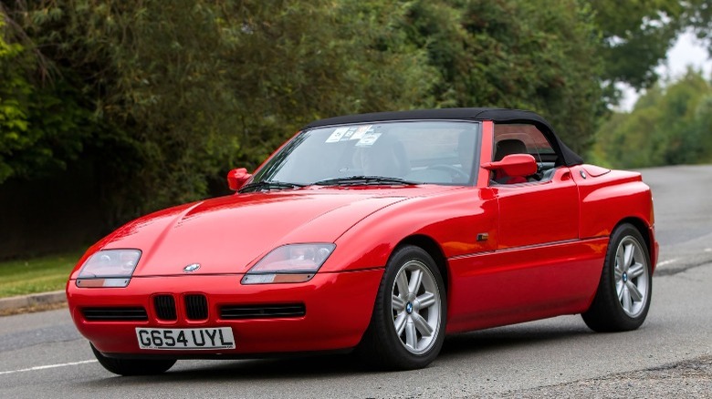 Red BMW Z1