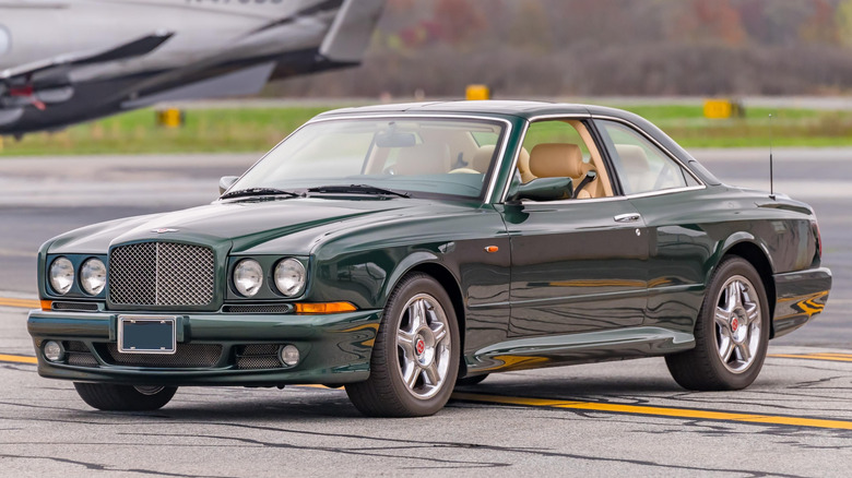 Bentley Continental SC on runway