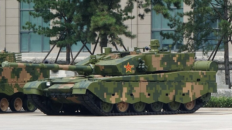 A Type 99 tank