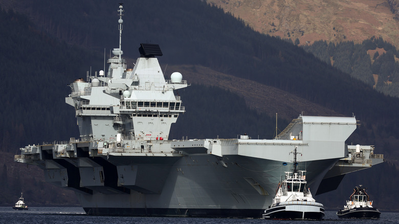 HMS Queen Elizabeth aircraft carrier