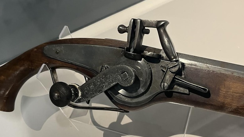 Wheellock Pistol mechanism