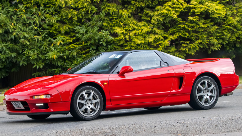 Honda NSX on the road