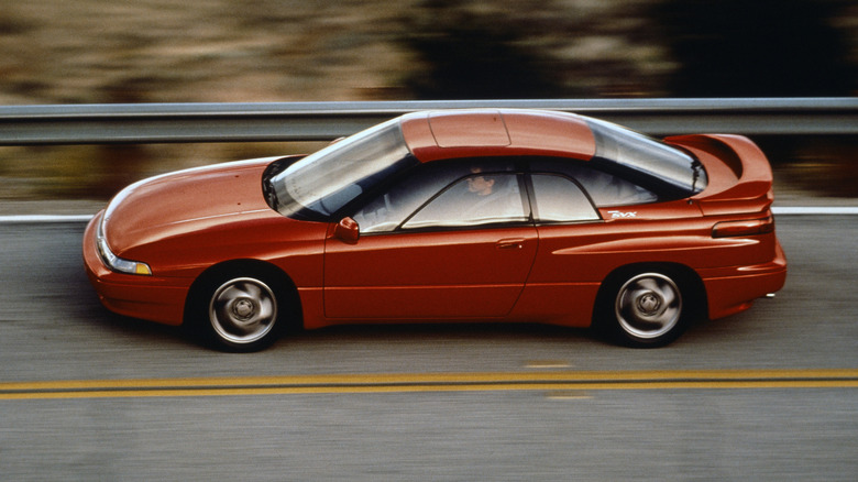 Subaru SVX at speed