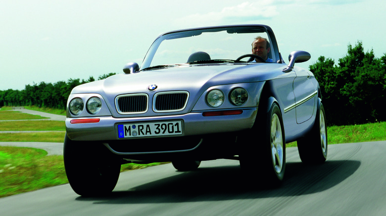 BMW Z18 on the road