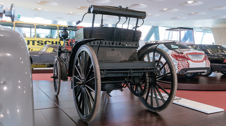 Daimler Motor Car in museum