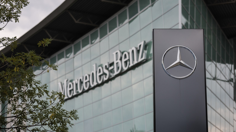 Mercedes-Benz dealership in Berlin, Germany