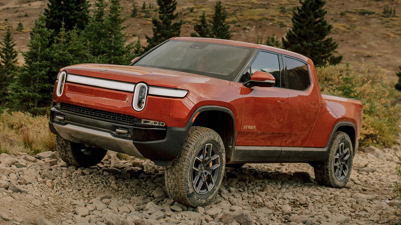 Rivian R1T off-road