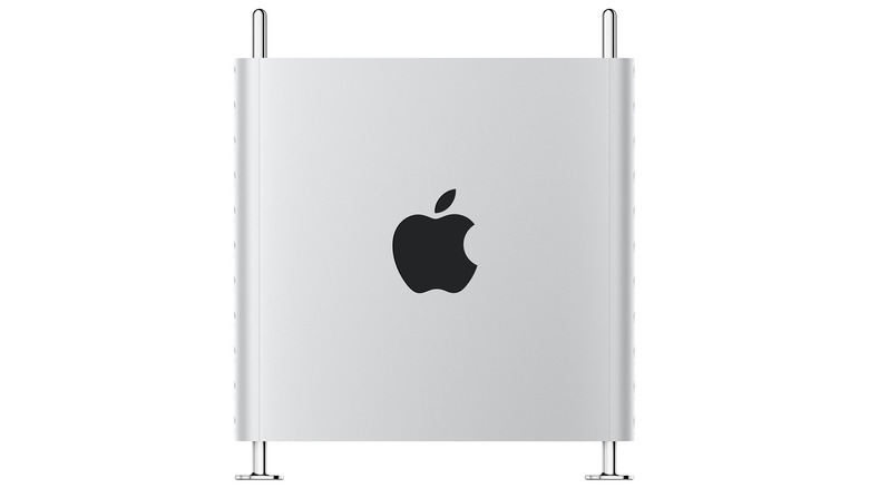 A stock image of the Apple Mac Pro M2 Ultra computer