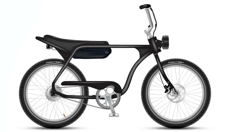 A stock image of the Model J electric bike from EBC