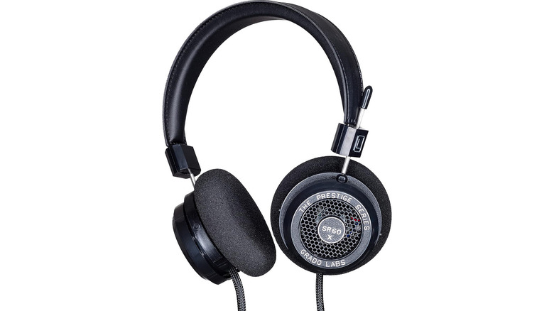 A stock image of the Grado SR60x Prestige headphones