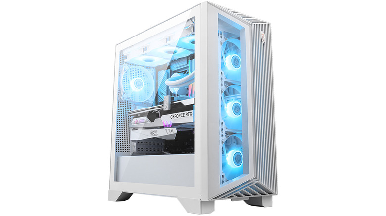 A stock photo of the MSI Aegis R2 gaming PC