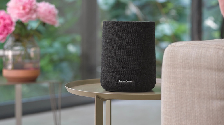 A Harman Kardon Bluetooth speaker