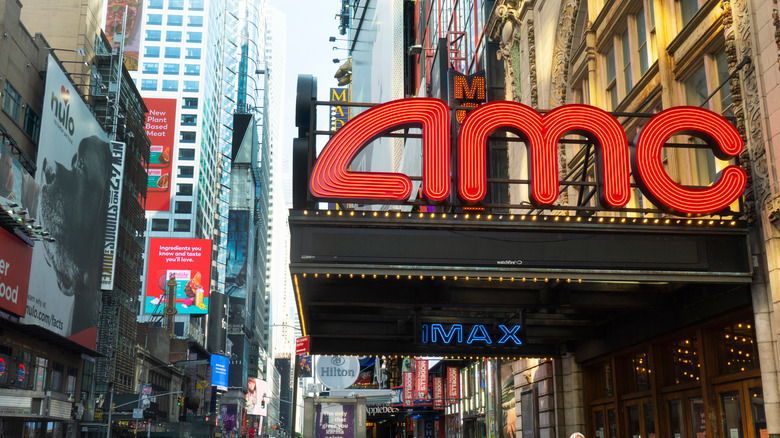 An AMC theater in New York