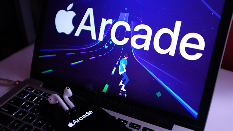 Apple Arcade on iOS and Macbook Pro