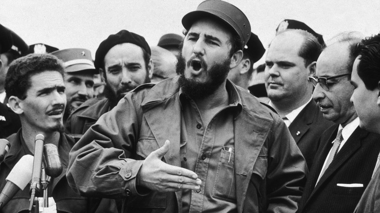 Fidel Castro at Bay of Pigs