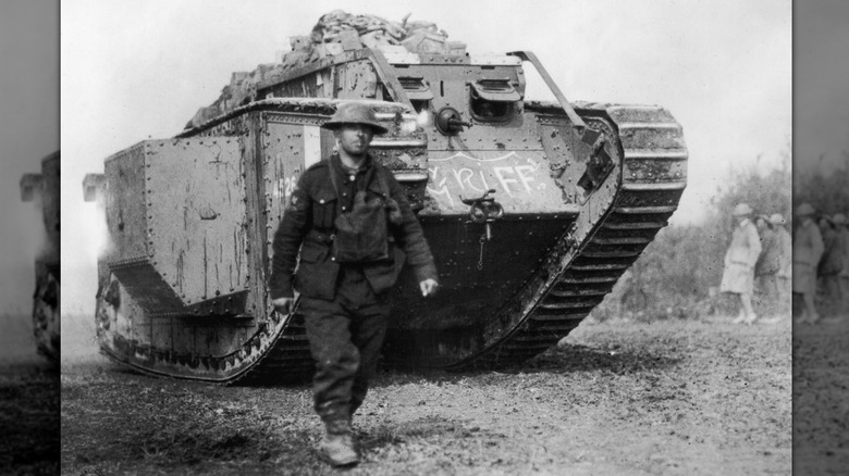 British MKIV tank