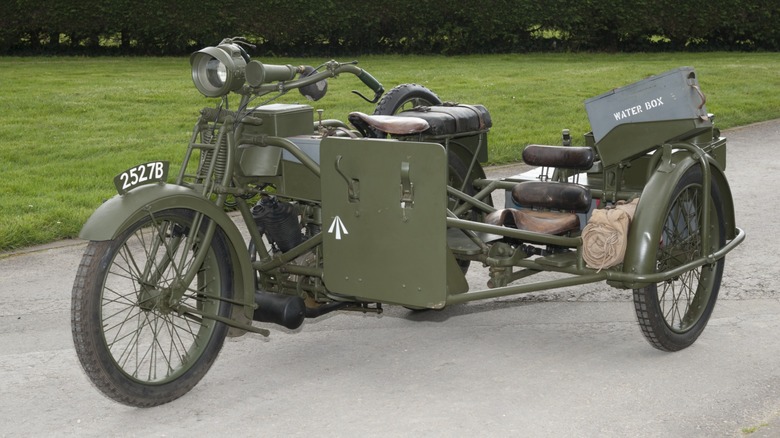 WWI motorcycle