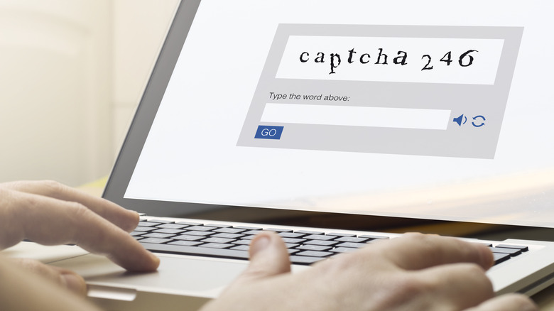 computer captcha test