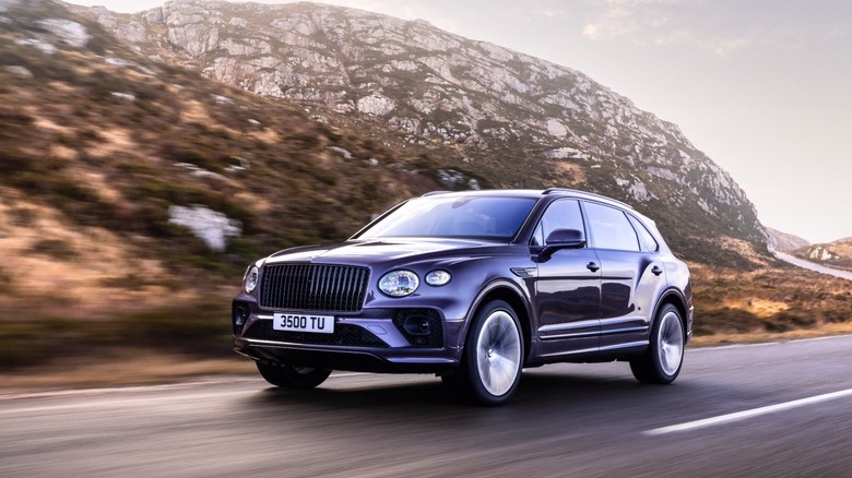 2023 Bentley Bentayga EWB in motion