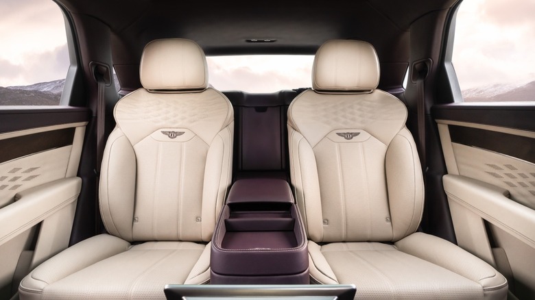 2023 Bentley Bentayga EWB interior seat view