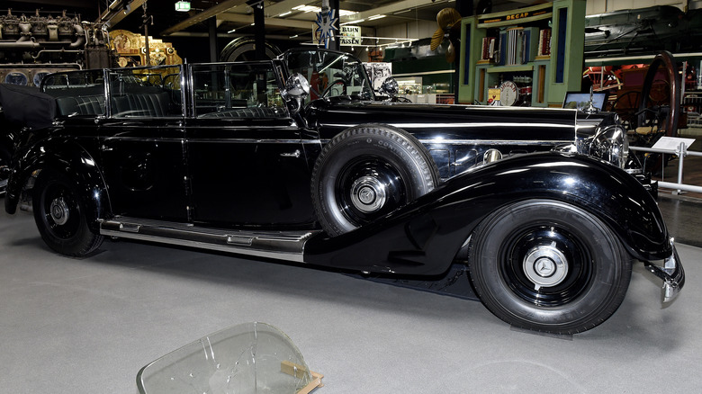 Mercedes-Benz 770K in a museum