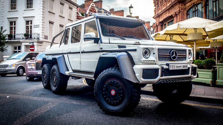 Mercedes-Benz G63 AMG 6x6 in London