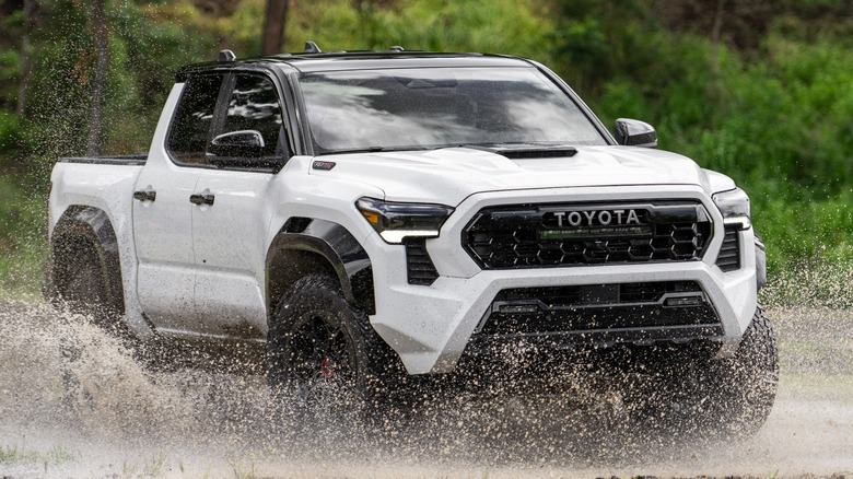 Toyota Tacoma TRD Pro white