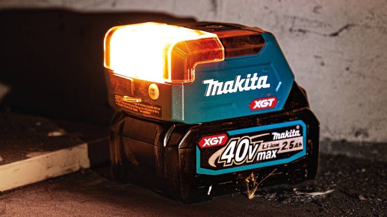 A Makita Compact L.E.D. Flashlight